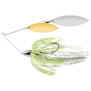 Lurenet War Eagle Nickel Frame Double Willow Spinnerbait Fishing Lure - Spot Remover