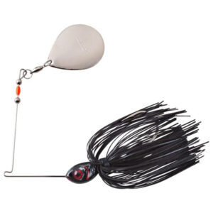 Lurenet BOOYAH Single Colorado Blade Spinnerbait Fishing Lure - Black