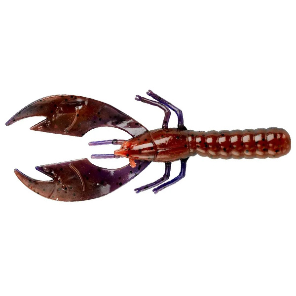 Lurenet YUM Craw Papi Soft Bait Lures, 3.75" - PB&J 1 Lurenet YUM Craw Papi Soft Bait Lures - PB&J