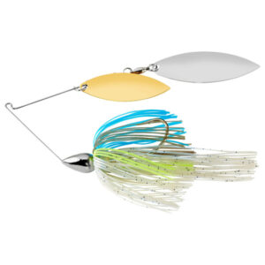 Lurenet War Eagle Nickel Frame Double Willow Spinnerbait Fishing Lure - Sexxy Shad