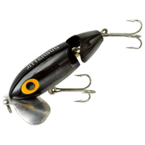 Lurenet Arbogast Jointed Jitterbug Fishing Lure - Black