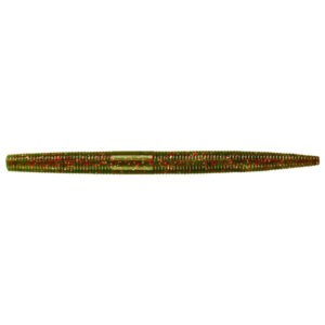 Lurenet YUM Dinger Soft Bait Lures - Watermelon Copper Red Flake