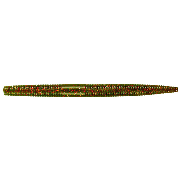 Lurenet YUM Dinger Soft Bait Lures, 5" - Watermelon Copper Red Flake 1 Lurenet YUM Dinger Soft Bait Lures - Watermelon Copper Red Flake