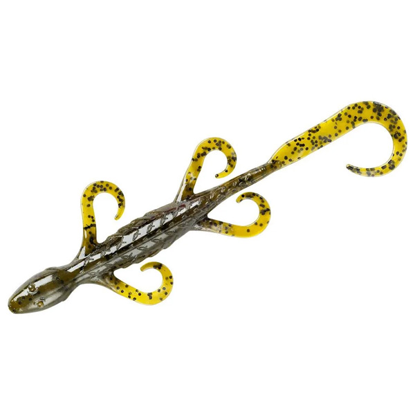 Lurenet YUM Lizard Soft Bait Lures, 6" - Green Pumpkin 1 Lurenet YUM Lizard Soft Bait Lures - Green Pumpkin