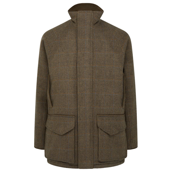 Purdey Men's Tweed Raglan Field Coat - Morlich 1 Purdey Men's Tweed Raglan Field Coat - Morlich