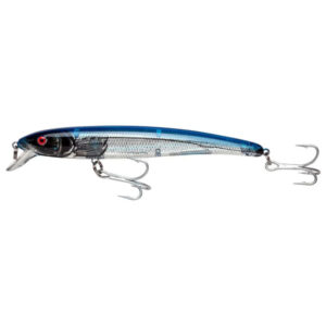 Lurenet Bomber Saltwater Grade Magnum Long A Fishing Lure - Silver Flash/Blue Back
