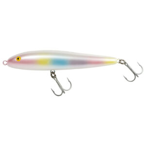 Lurenet Rebel Jumpin' Minnow Fishing Lure - Mother of Pearl