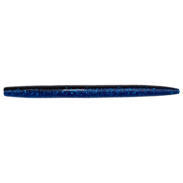 Lurenet YUM Dinger Soft Bait Lures, 6" - Black/Blue Laminate 1 Lurenet YUM Dinger Soft Bait Lures - Black/Blue Laminate