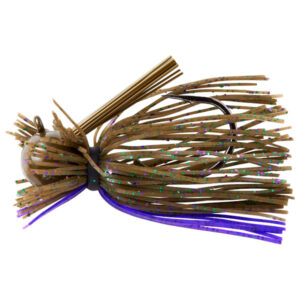 Lurenet War Eagle Heavy Finesse Jig Lure - Green Pumpkin Candy