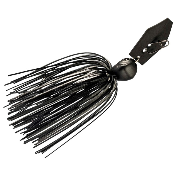 Z-Man ChatterBait JackHammer Jig Lure, 1/2oz - Black Jack 1 Z-Man ChatterBait JackHammer Jig Lure - Black Jack