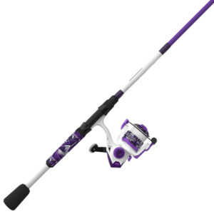 Zebco Roam Spinning Combo - Prism Purple