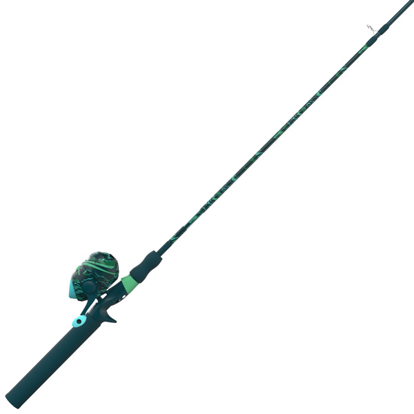 Zebco Fishing Splash Spincast Combo - Grunge Green 1 Zebco Fishing Splash Spincast Combo - Grunge Green