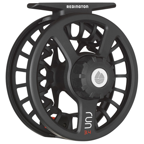 Redington RUN Fly Fishing Reel 3/4 - Black 1 Redington RUN Fly Fishing Reel - Black