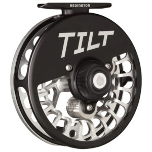 Redington TILT Euro Nymph Fly Fishing Reel - Silver/Black