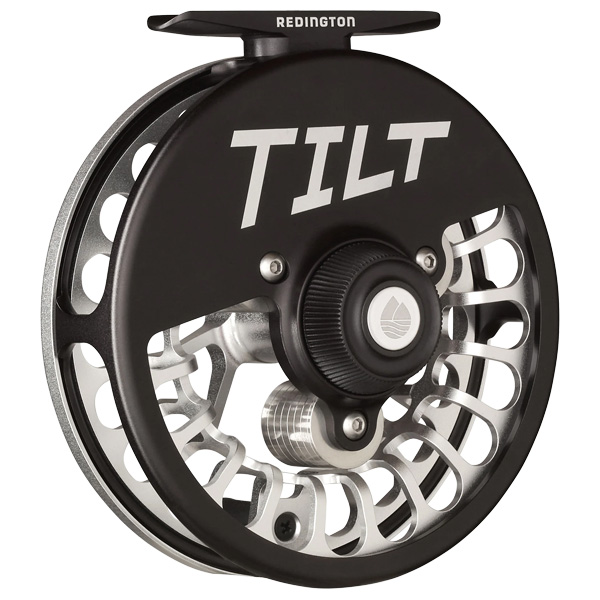 Redington TILT Euro Nymph Fly Fishing Reel - Silver/Black 1 Redington TILT Euro Nymph Fly Fishing Reel - Silver/Black