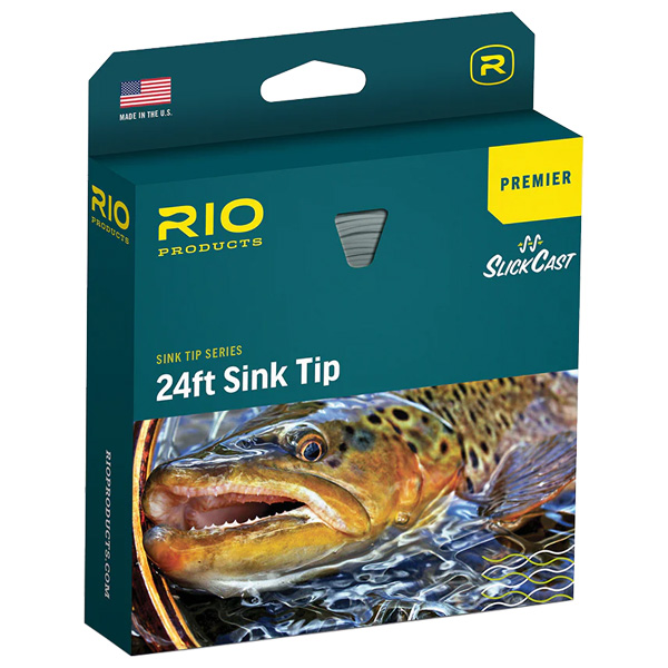 RIO Premier 24' Sink Tip Fly Fishing Line, 7wt 1 RIO Premier 24' Sink Tip Fly Fishing Line