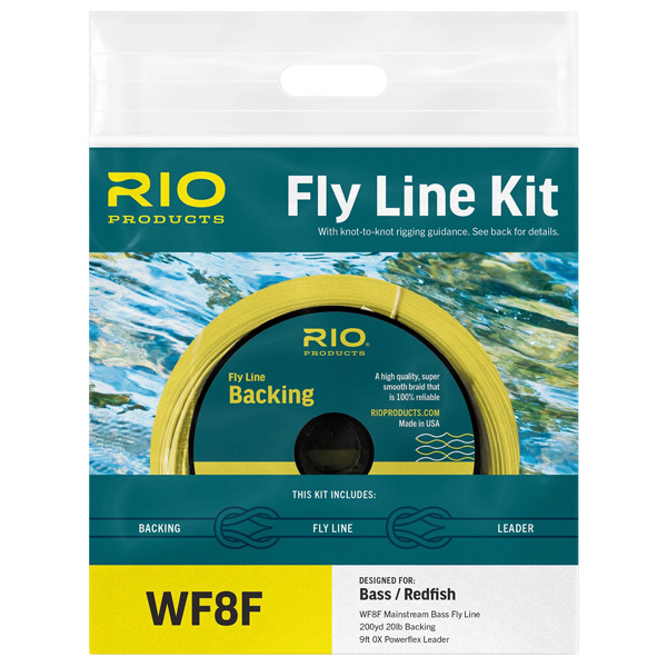 RIO Fly Line Kit, 8wt - Bass/Redfish 1 RIO Fly Line Kit - Bass/Redfish