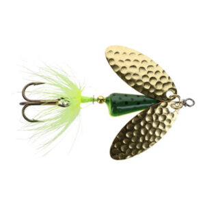 Yakima Bait Rooster Tail Double Flash Fishing Lure - Fire Tiger