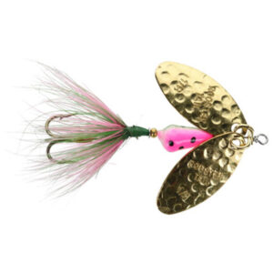 Yakima Bait Rooster Tail Double Flash Fishing Lure - Rainbow