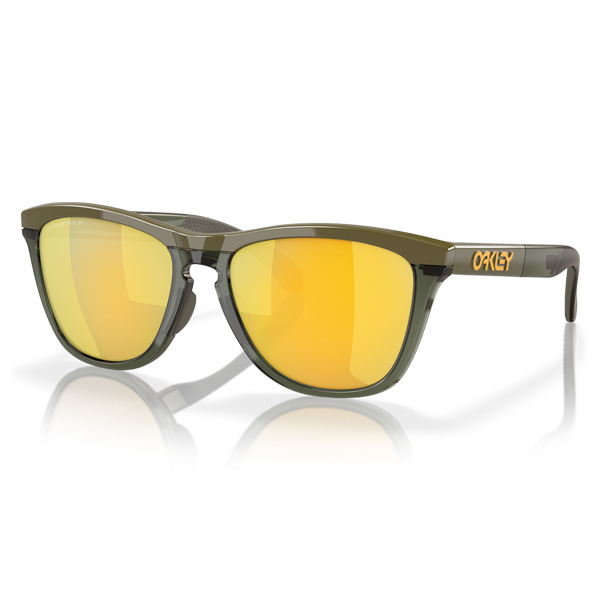 Oakley Frogskins Range Sunglasses - Prizm 24k Polarized Lenses with Dark Brush Frame 1 Oakley Frogskins Range Sunglasses - Prizm 24k Polarized Lenses with Dark Brush Frame