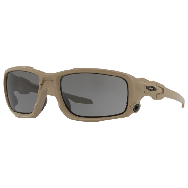 Oakley Standard Issue Shocktube Sunglasses - Grey Lenses with Terrain Tan Frame 1 Oakley Standard Issue Shocktube Sunglasses - Grey Lenses with Terrain Tan Frame