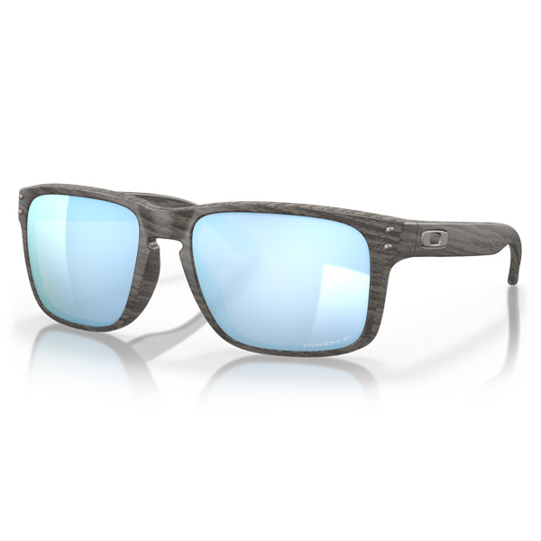 Oakley Holbrook Woodgrain Sunglasses - Prizm Deep Water Polarized Lenses with Woodgrain Frame 1 Oakley Holbrook Woodgrain Sunglasses - Prizm Deep Water Polarized Lenses with Woodgrain Frame