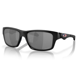 Oakley Standard Issue Jupiter Squared USA Flag Sunglasses - Prizm Black Lenses with Matte Black Frame