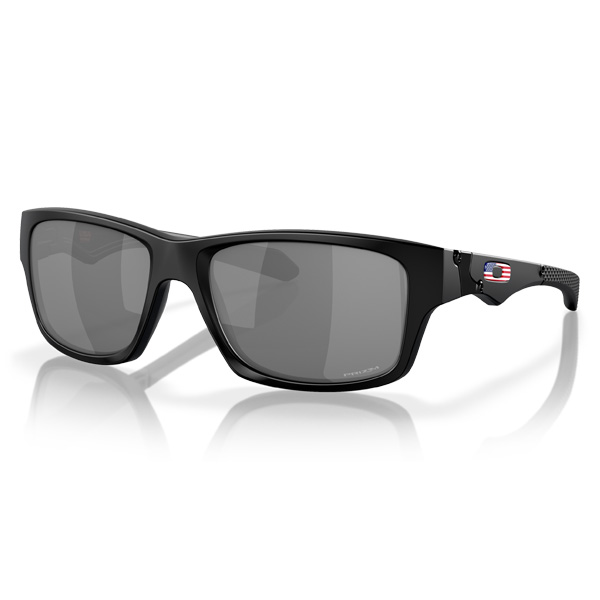 Oakley Standard Issue Jupiter Squared USA Flag Sunglasses 1 Oakley Standard Issue Jupiter Squared USA Flag Sunglasses - Prizm Black Lenses with Matte Black Frame