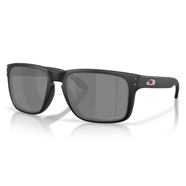 Oakley Standard Issue Holbrook XL USA Flag Sunglasses 1 Oakley Standard Issue Holbrook XL USA Flag Sunglasses - Prizm Black Polarized Lenses with Matte Black Frame