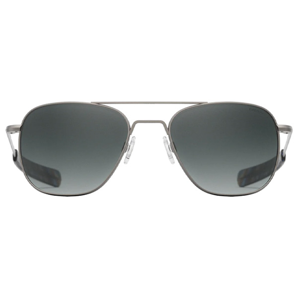 Randolph Engineering Aviator Sunglasses, Regular - Slate Lenses with Satin Gunmetal Frame 1 Randolph Engineering Aviator Sunglasses, Regular - Slate Lenses with Satin Gunmetal Frame