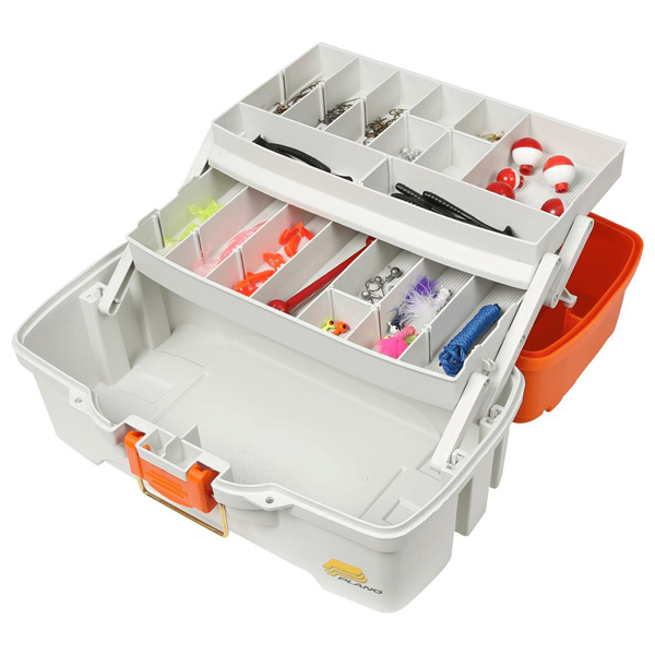 Plano Let's Fish Two-Tray Tackle Box 1 Plano Let's Fish Two-Tray Tackle Box