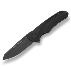 Buck Knives 843 Sprint Ops Knife - Black Canvas Micarta