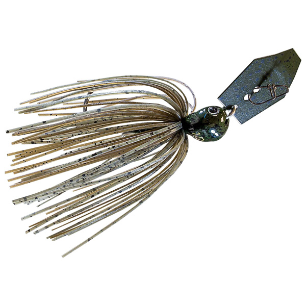 Z-Man ChatterBait JackHammer Jig Lure, 3/8oz - Green Pumpkin 1 Z-Man ChatterBait JackHammer Jig Lure - Green Pumpkin
