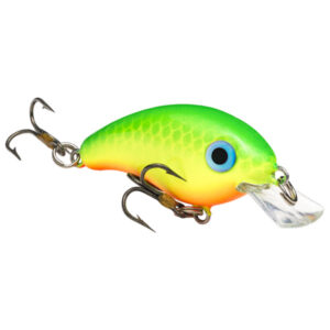 Strike King Bitsy Pond Minnow Crankbait Hard Bait Lure - Green Back Chartreuse