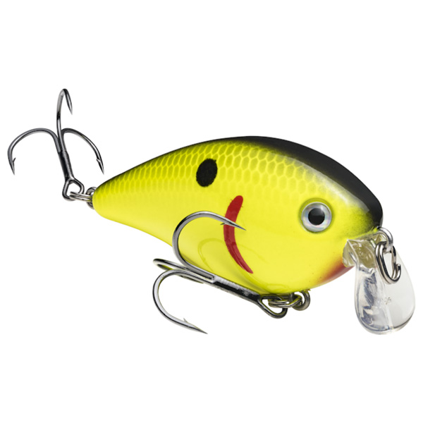 Strike King KVD 1.5 Shallow Squarebill Crankbait Hard Bait Lure - Chartreuse Black Back 1 Strike King KVD 1.5 Shallow Squarebill Crankbait Hard Bait Lure - Chartreuse Black Back