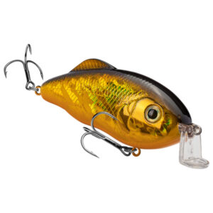 Strike King Hybrid Hunter Jr Shallow Hard Bait Lure - Gold Black Back