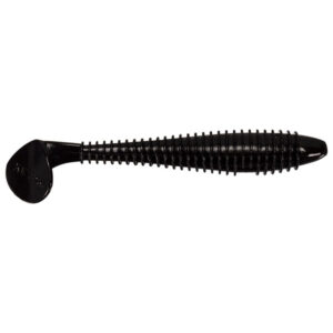 Keitech FAT Swing Impact Swimbait Fishing Lures - Black