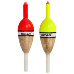 Eagle Claw Oval Slip Floats, 3/4" x 3"