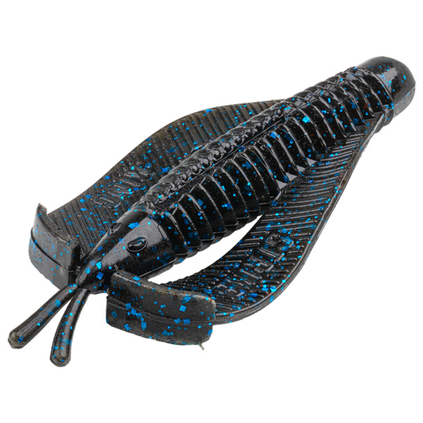 Strike King Rage Hawk Fishing Lures, 3" - Black and Blue 1 Strike King Rage Hawk Fishing Lures - Black and Blue