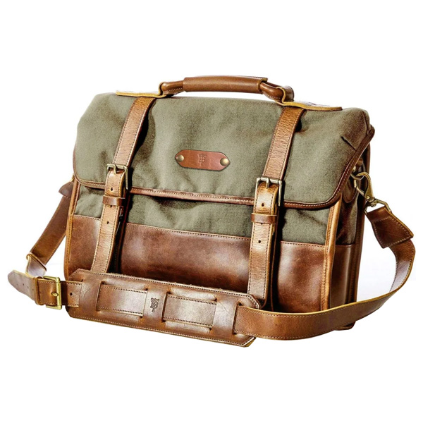 Tom Beckbe Canvas Messenger Bag - Sawgrass 1 Tom Beckbe Canvas Messenger Bag - Sawgrass