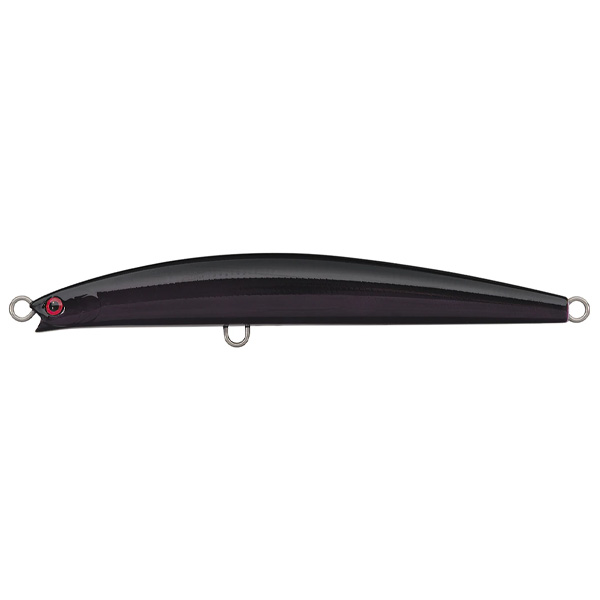 Daiwa Salt Pro Minnow Bullet Fishing Lure - Black Purple 1 Daiwa Salt Pro Minnow Bullet Fishing Lure - Black Purple