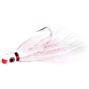 S&S Bucktails Smiling Bill Fishing Lure - White Pearl