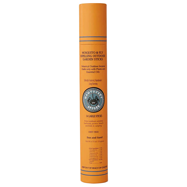 Nantucket Spider Mosquito and Fly Repelling Outdoor Garden Incense Sticks - Sun and Sand 1 Nantucket Spider Mosquito and Fly Repelling Outdoor Garden Incense Sticks - Sun and Sand