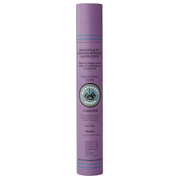 Nantucket Spider Mosquito and Fly Repelling Outdoor Garden Incense Sticks - Meadow 1 Nantucket Spider Mosquito and Fly Repelling Outdoor Garden Incense Sticks - Meadow