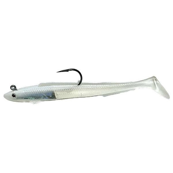 Joebaggs Miracle Minnow Sandeel Fishing Lures, 5/8oz - Ghost 1 Joebaggs Miracle Minnow Sandeel Fishing Lures - Ghost