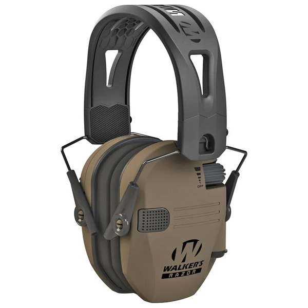 Walker's Razor Tacti-Grip Ear Muffs - Flat Dark Earth 1 Walker's Razor Tacti-Grip Ear Muffs - Flat Dark Earth