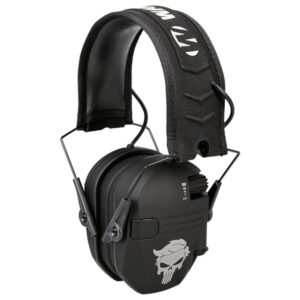 Walker's Razor Slim Trump 2024 Punisher Ear Muffs - Black