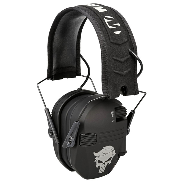 Walker's Razor Slim Trump 2024 Punisher Ear Muffs - Black 1 Walker's Razor Slim Trump 2024 Punisher Ear Muffs - Black