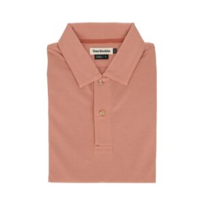 Tom Beckbe Coastal Polo Shirt - Terracotta