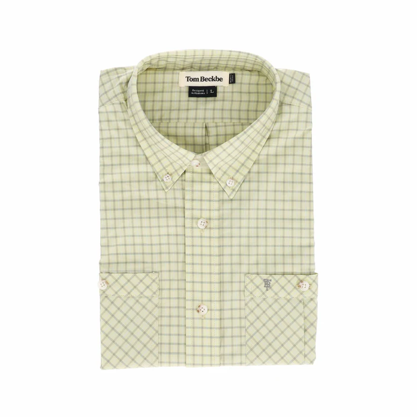 Tom Beckbe Tidewater Shirt - Seagrass 1 Tom Beckbe Tidewater Shirt - Seagrass